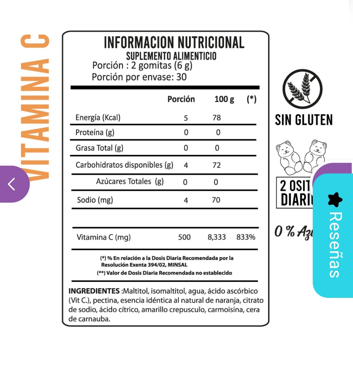 Vitamina C