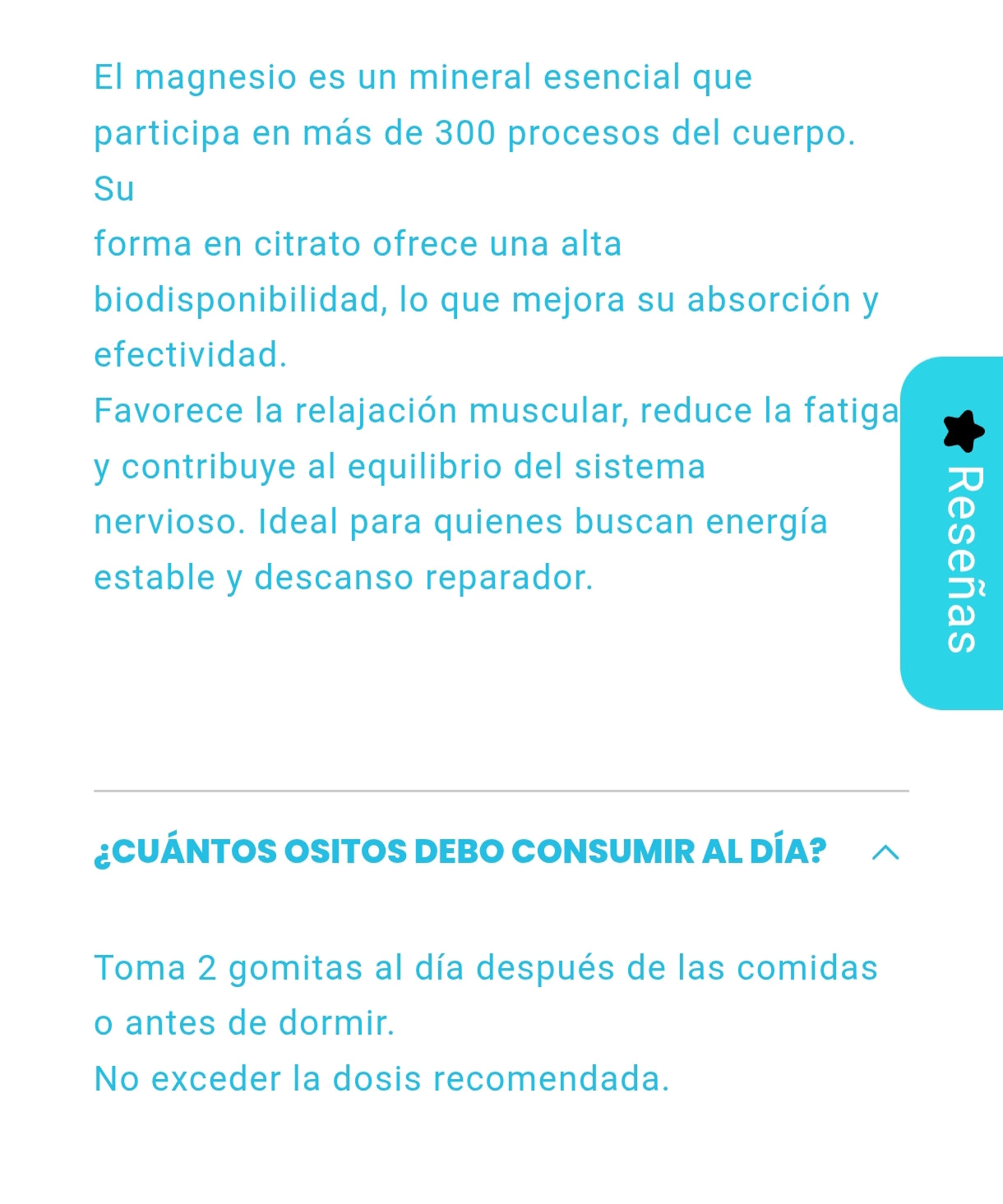 Citrato de Magnesio