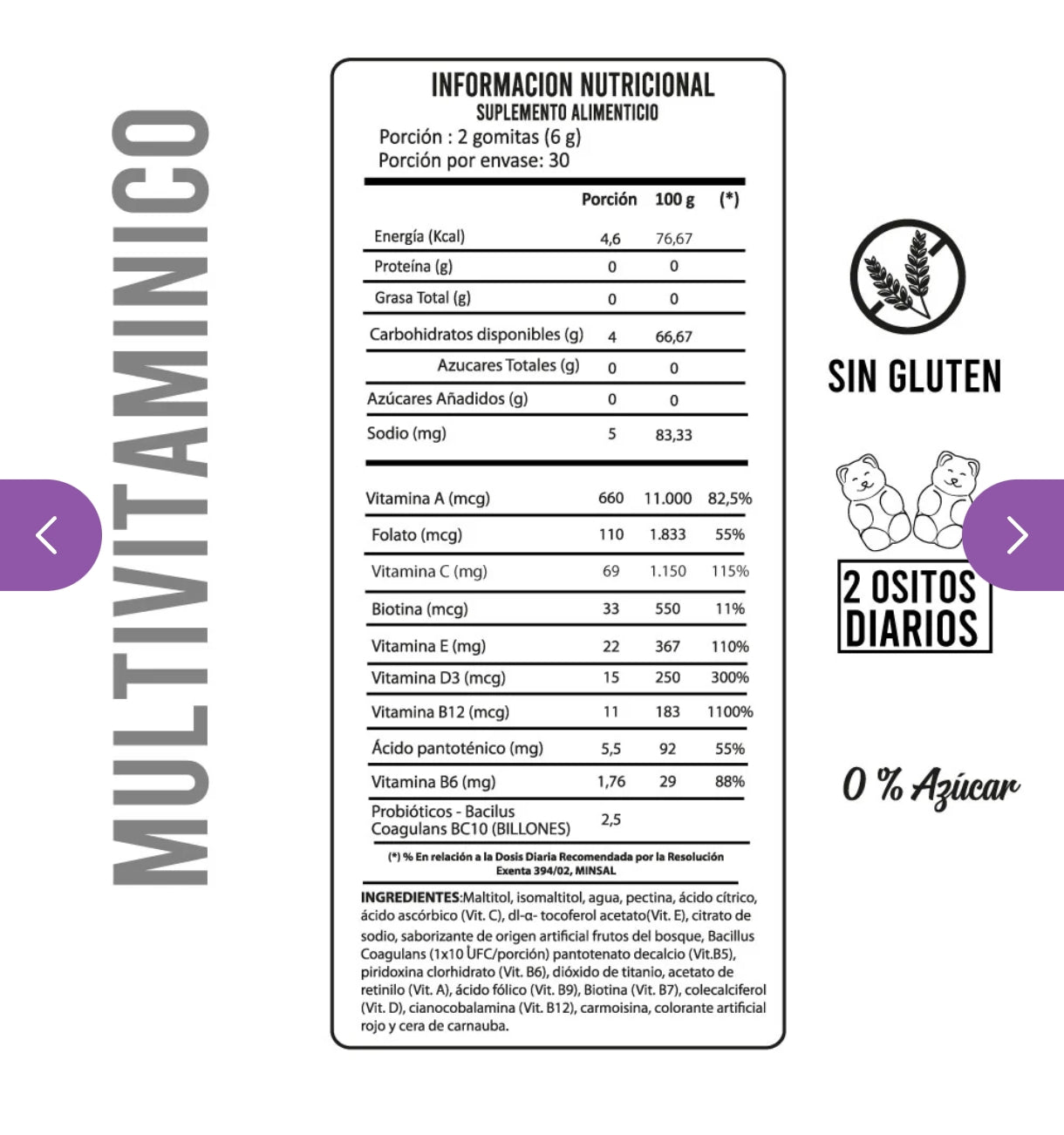 Multivitamínico